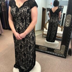 Mother of Bride or Groom Dress with purse